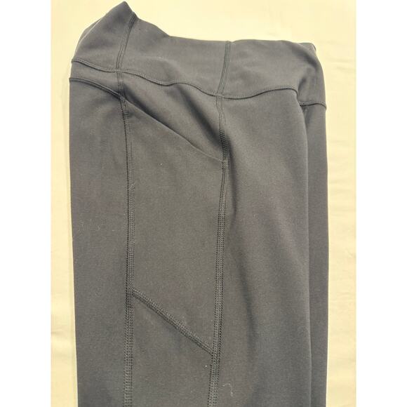 PureLuxe x Fabletics Oasis High-Waisted Leggings S Black Wicking Stretch Pocket - Picture 8 of 9